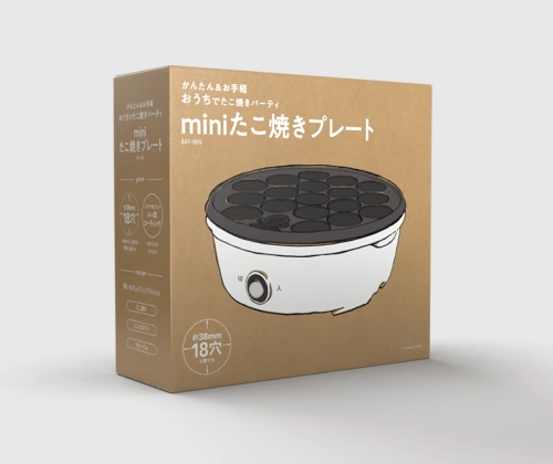 たこ焼きプレートパッケージ